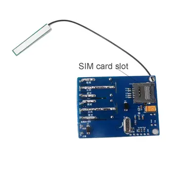 Modulo Relè GSM a 1 Canale con Controllo Remoto SIM800C STM32F103CBT6 per Pompa di Ossigeno da Serra