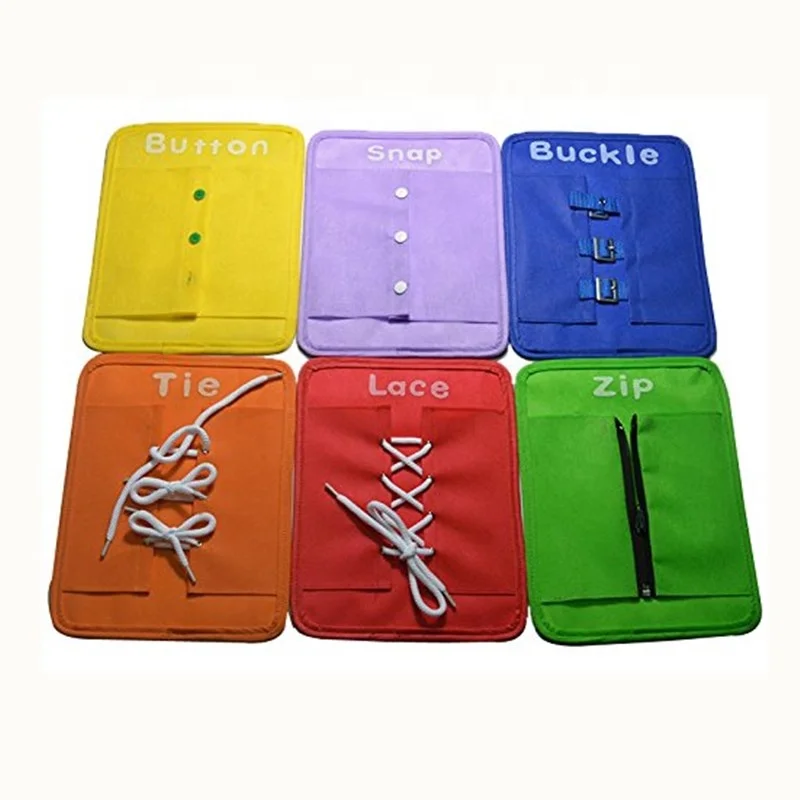 
Раннее Обучение, базовые жизненные навыки, обучение одеванию, на молнии, кнопке, пряжке, кружевом и галстуке 