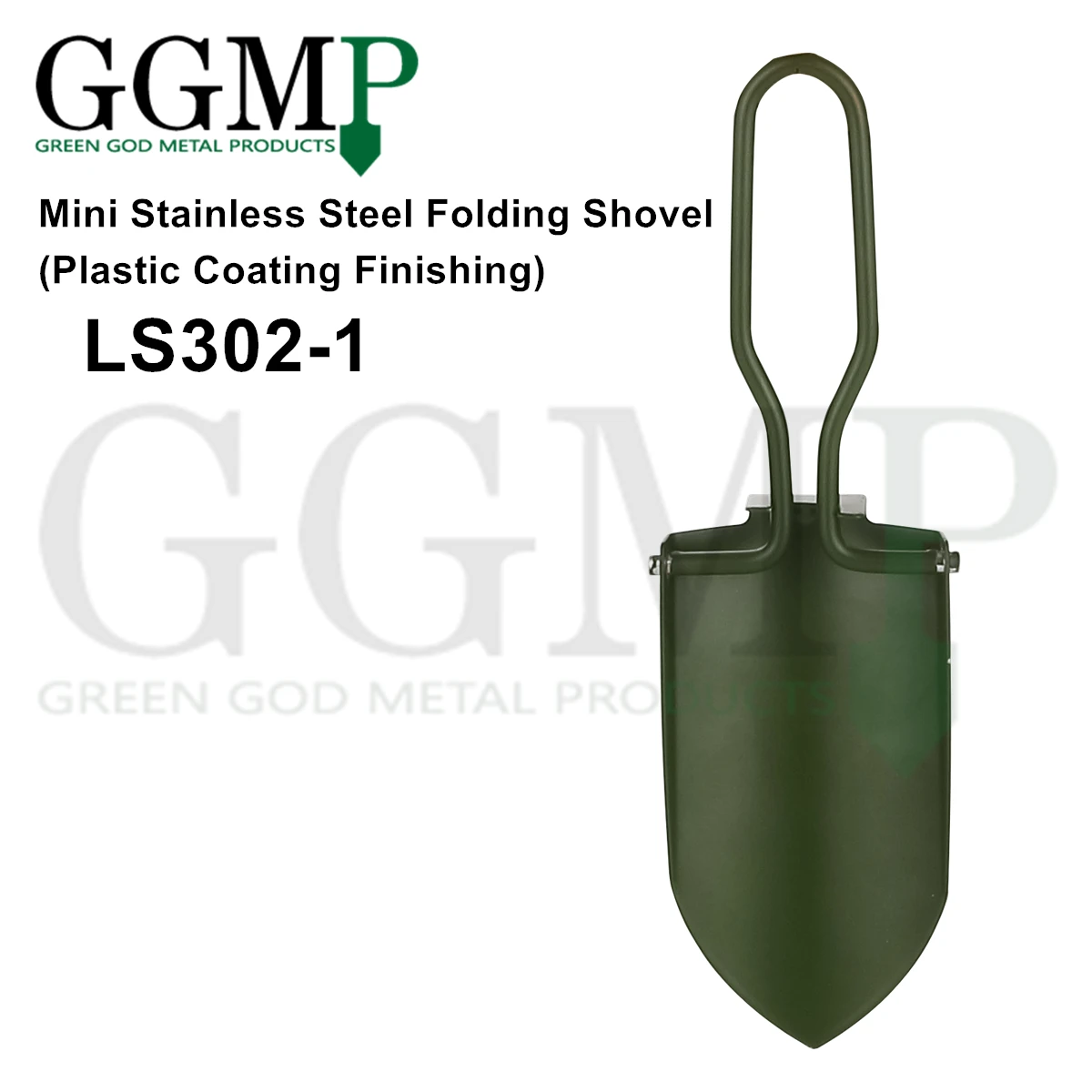 Stainless Steel 1Pcs Portable Mini Folding Shovel For Camping Outdoors_DM 