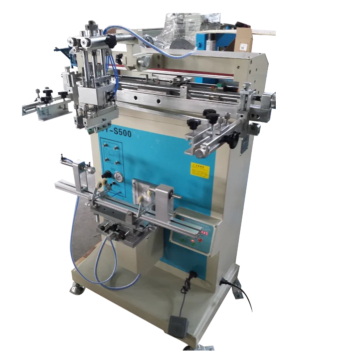 one colour screen printing press