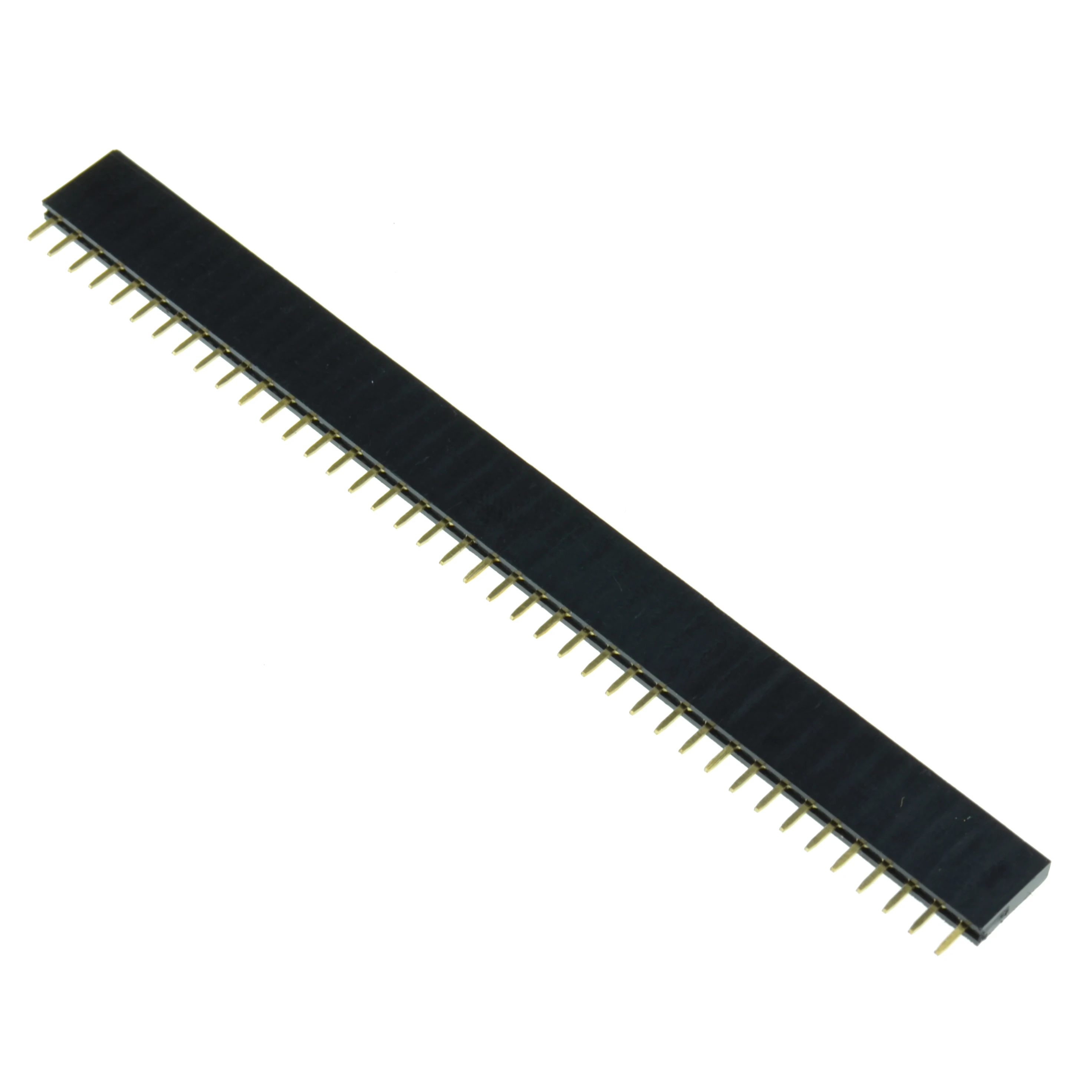 20 Pcs 40pin Single Row Straight Female 2.54mm Strip PBC Pin Header Con EXM