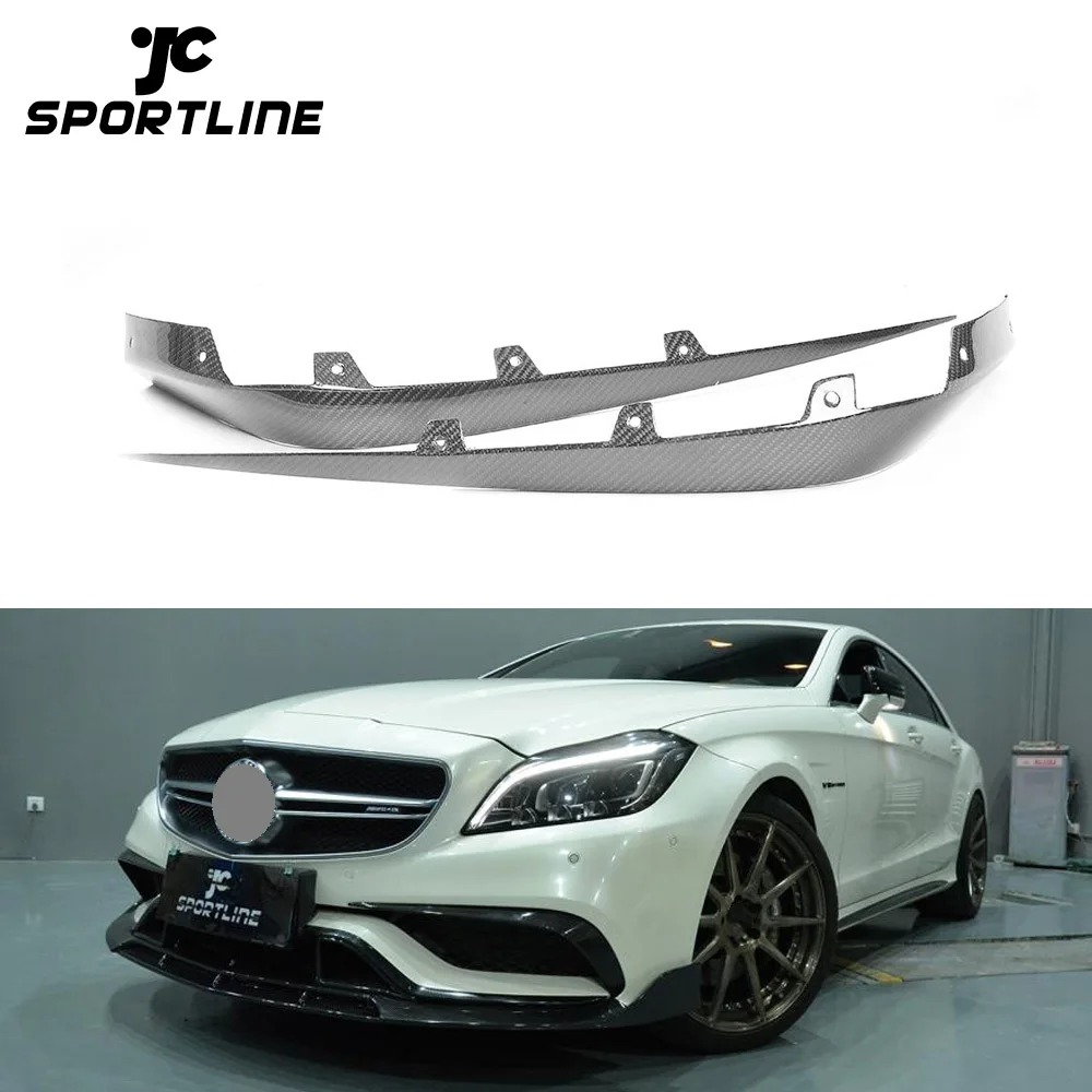 Cls63 Front Bumper Carbon Canards For Mercedes Benz Cls-Class W218 Amg  15-17 - Buy Cls63 Front Bumper Canards,Cls63 Carbon Fiber Front Canards,W218  Front Canards Product On Alibaba.Com