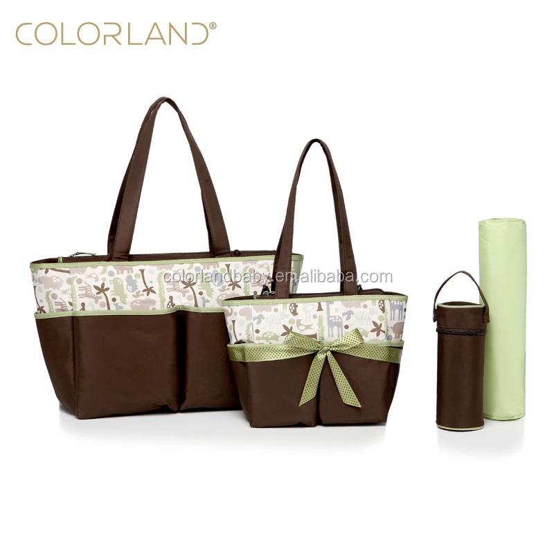 Colorland  Multifunction Diaper Bag Large Capacity Mommy Baby Nappy Bag for Women Toddler Newborn