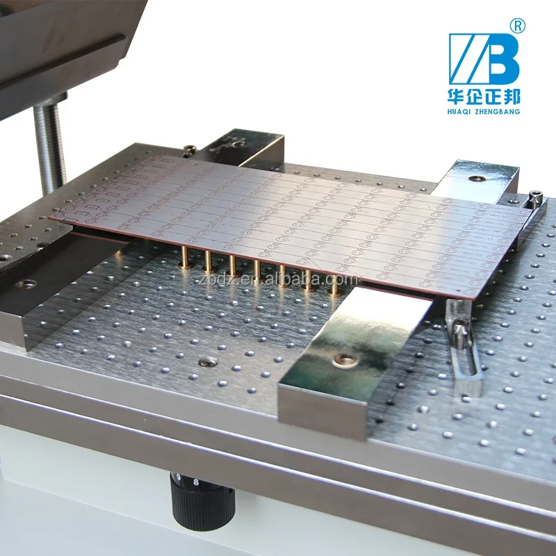 ZB3040H高精度手動はんだペーストプリンターPCBスクリーン印刷