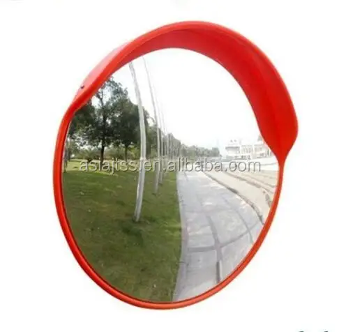80 см широкоугольное поликарбонатное или акриловое наружное выпуклое зеркало безопасности дорожного движения для автомобиля