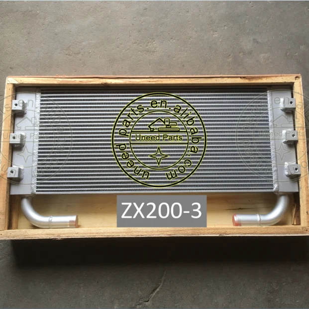 ぴ OEM 4650353 Hydraulic Oil Cooler for Hitachi ZX200-3 Excavator