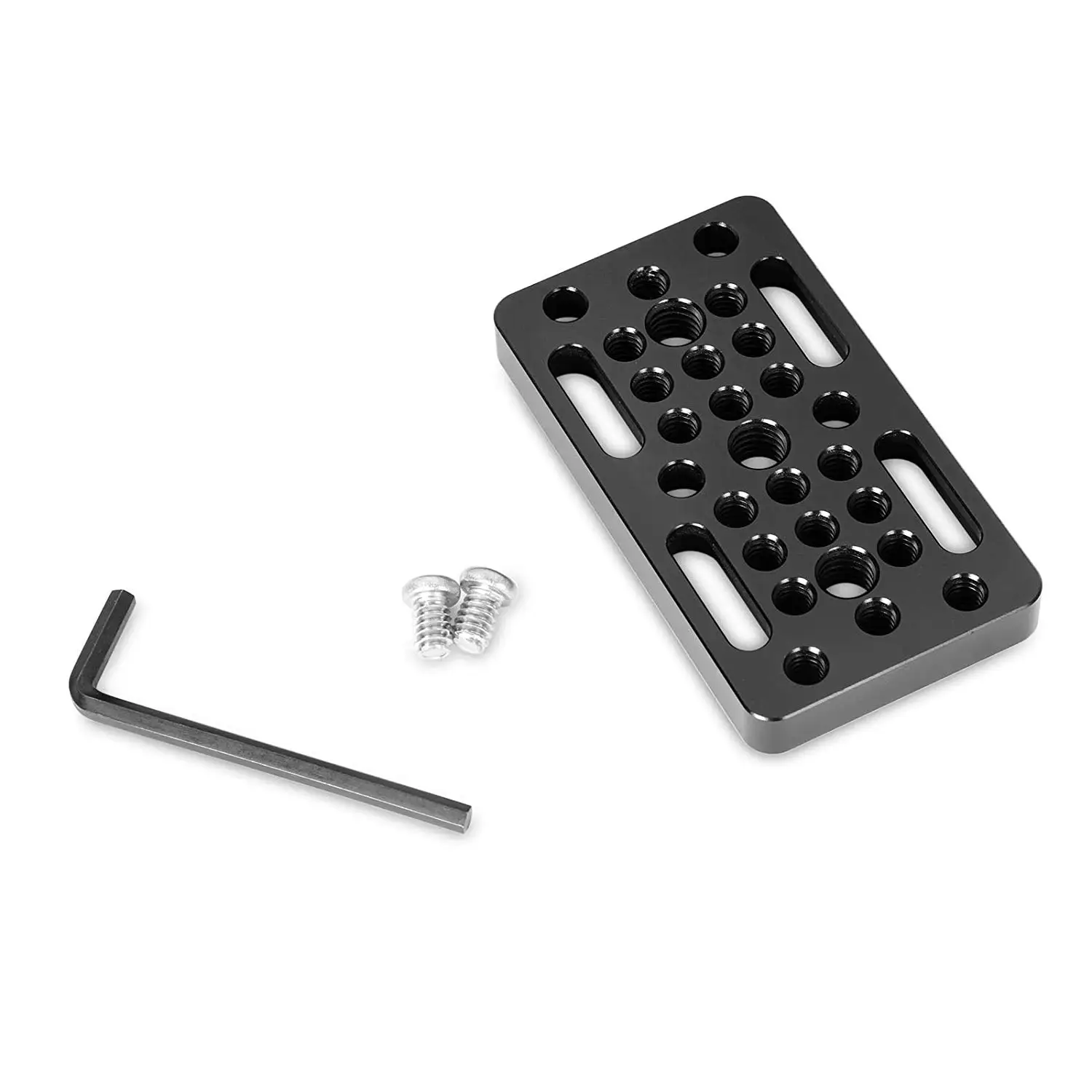 Camera  Cheese Plate with Multiple Threaded Holes - Perfect for smallrig Support System Configuration