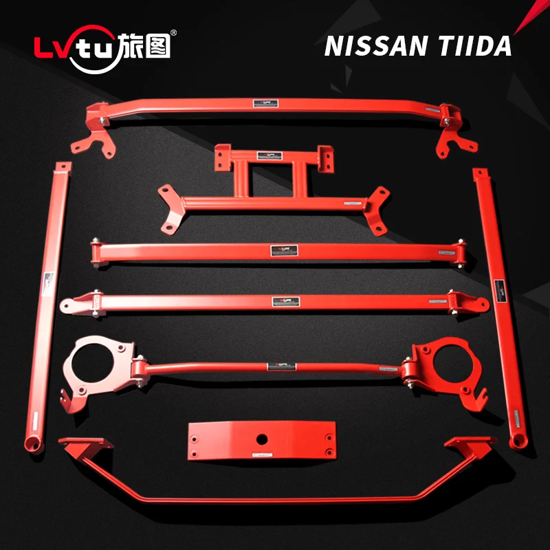 Lvtu Aluminum Strut Bar Strut Tower Brace Strengthen Bar For Nissa N