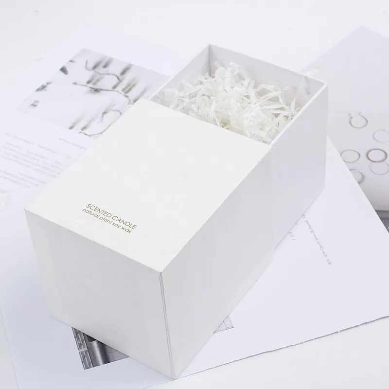 Custom Luxury Candle Mailer Box with Recycled Materials and Food Grade Paperboard