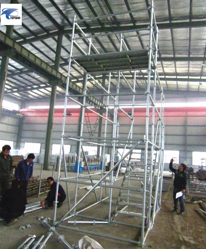 Ringlock Scaffolding System Stairs and Temporary Access