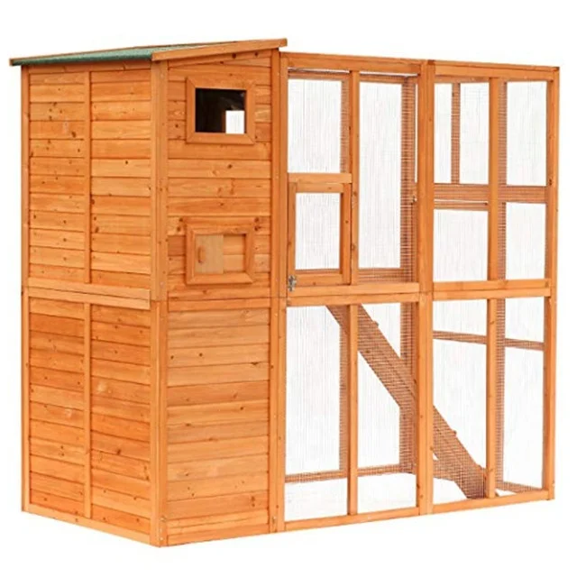 Easy Cage Pour Chat Grand Enclos En Bois Exterieur Pour Chat 77 X 38 X 69 Prix De Gros D Usine Maison Couvert Buy Maisons De Chat Bon Marche Maisons En Bois Prefabriquees A Faible