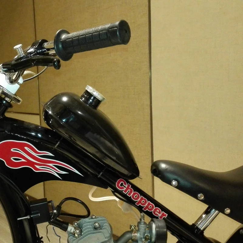 48cc ZEDA Chopper Bike - Racing Motorcycle with Disc Brake