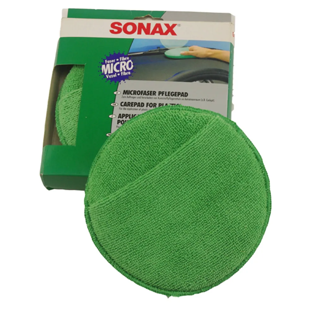 Карманный 5-дюймовый микрофибра автомобильный аппликатор для полировки воска губка