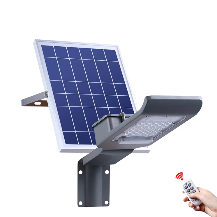 HOWPOW высокомощный наружный датчик движения Автоматический все в одном Встроенный 60 Вт светодиодный солнечный уличный фонарь цена с резервным аккумулятором