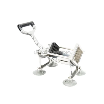 Rubber Feet Commerical Manual Potato French Fry Fruit Vegetable Cutter Slicer
