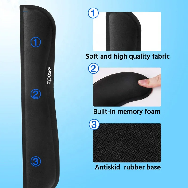 Высококачественный коврик для мыши и клавиатуры из пены с эффектом памяти поддержки