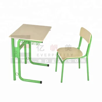 High Quality School Tables and Chairs for Middle/High School, Modern Design School Table and Chair, Classroom Chair and Desk