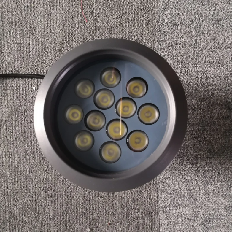 12w LED Floodlight Projector Outdoor Round LED Floodlight Price 36W 12W 24W 18W Led Flood Light DMX RGB LED Flood Light