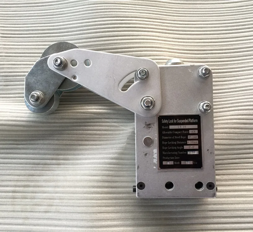 Алюминиевая/горячая оцинкованная Серия ZLP веревочная подвесная платформа для гондолы с Отсечкой от перегрузки