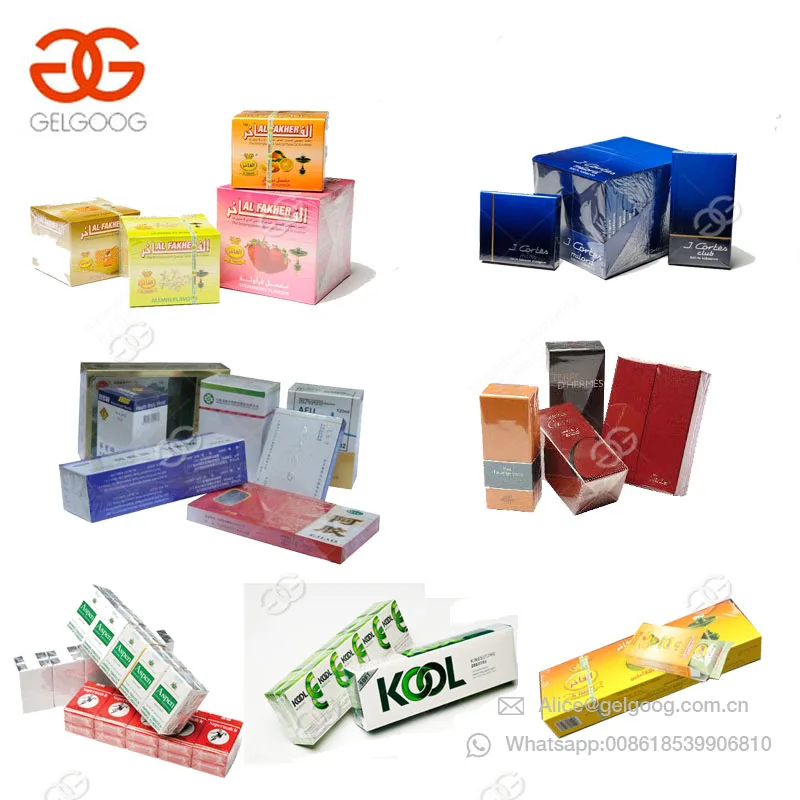 Automatic Tea Box Wrapper Condoms Wrapping Lens Cd Dvd Cosmetic Packaging Soap 3D Paper Box Film Cellophane Overwrapping Machine