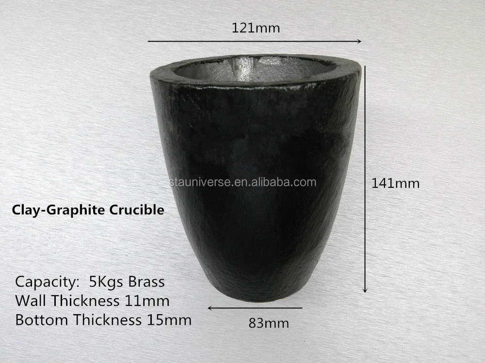 Clay Graphite Crucible WITH Spout