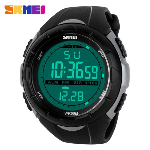 NEW SKMEI 1025 Digital Sport Men And men Digital Electronic Lighter Watch - Image 5