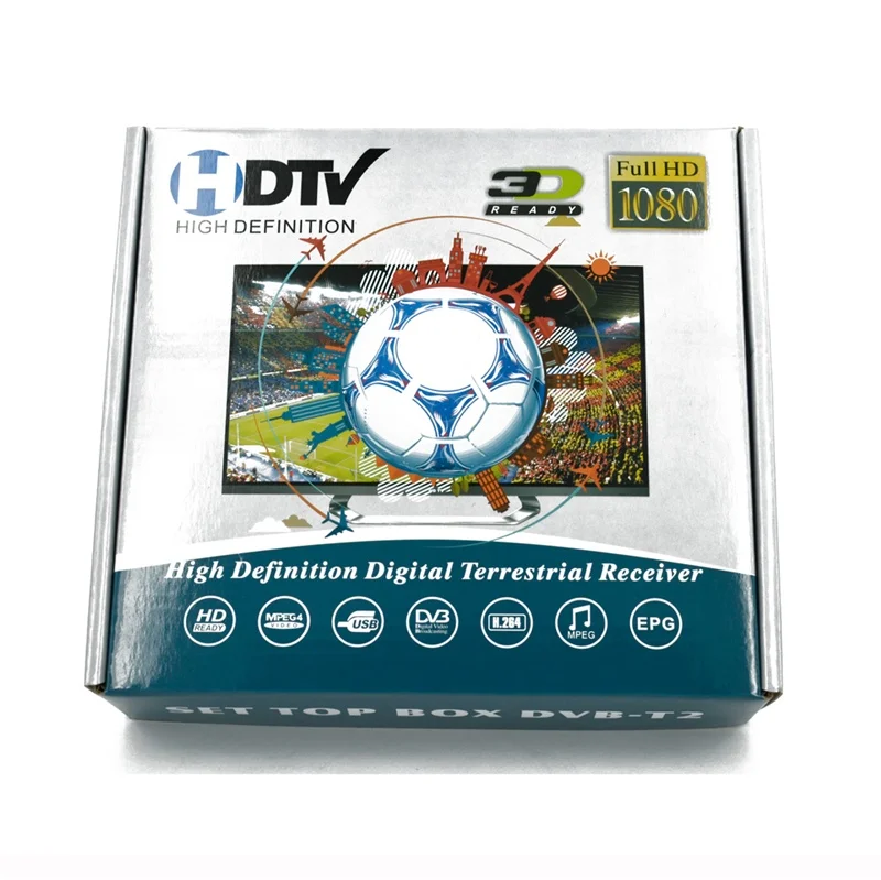 SYTA Dvb T2 to Dvb t Converter High Definition Digital Video Broadcast Terrestrial Receiver Set Top Box S1023M2
