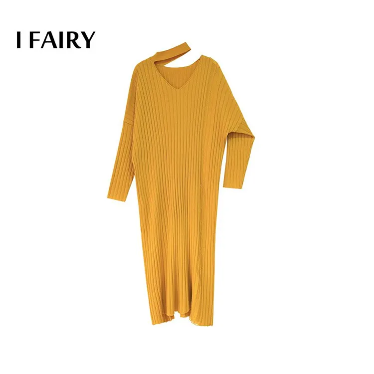 Custom Knit Wool Dress Simple Design Slit At Neckline Long One Piece Dress Buy Long One Piece Dress Simple Dress Knit Dress Product On Alibaba Com