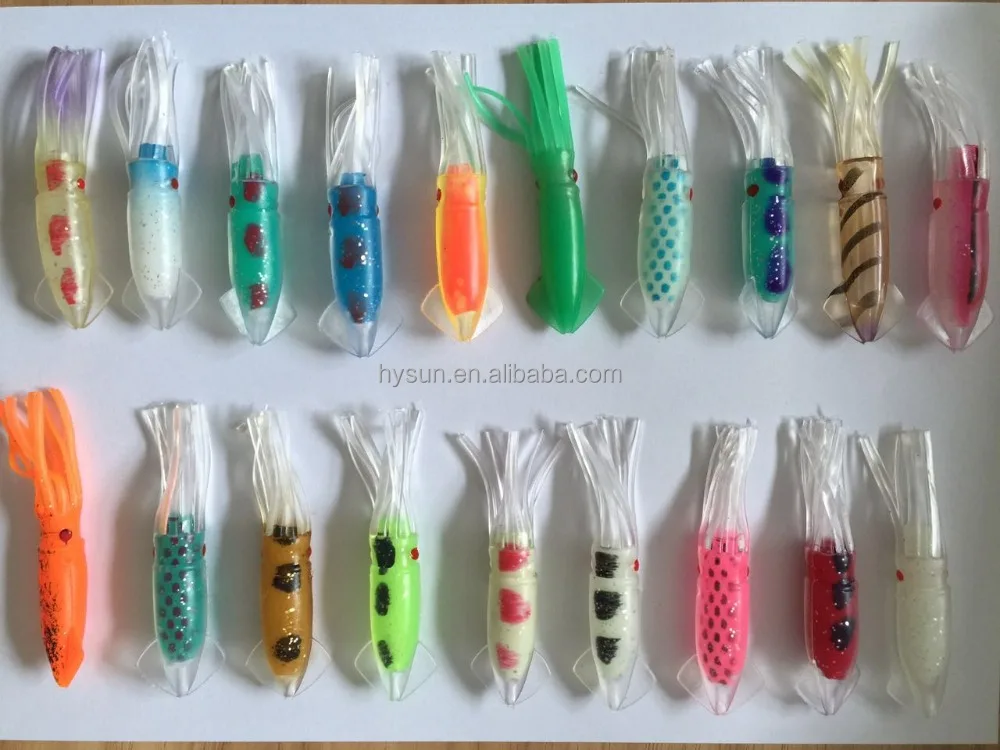 Custom Soft Lure Soft Bait for Longline Fishing Custom Soft Lure Soft Bait for Longline Fishing
