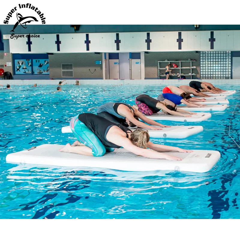 airtrack pool gymnastics mat