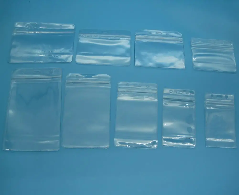 A1 B1 A4 A5 A6 A7 Ziplock Waterproof Soft Plastic Card Holder Pvc Card  Sleeve Card case