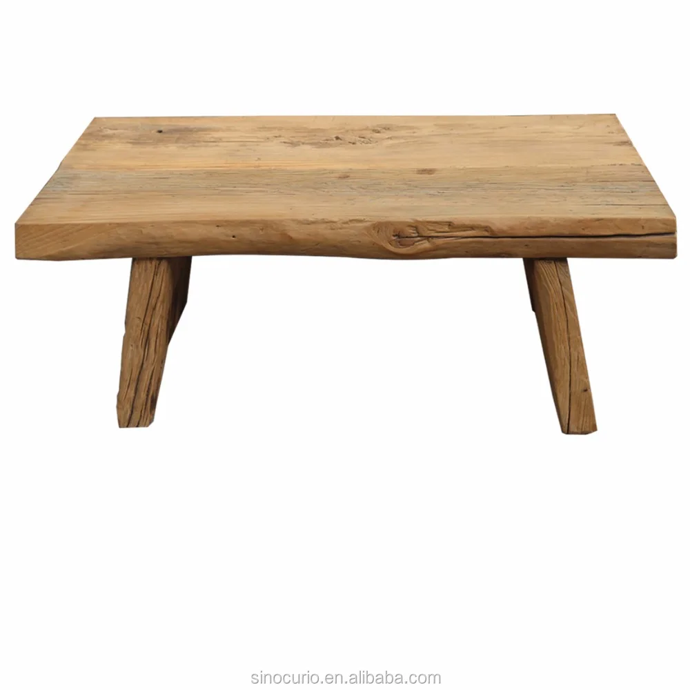 中国回收木材花园家具户外仿古木凳