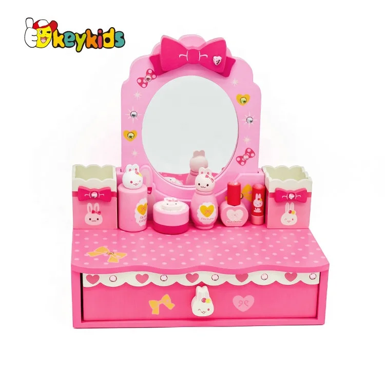 Top Sale Simulation Toys Wooden Kids Pretend Makeup for Wholesale