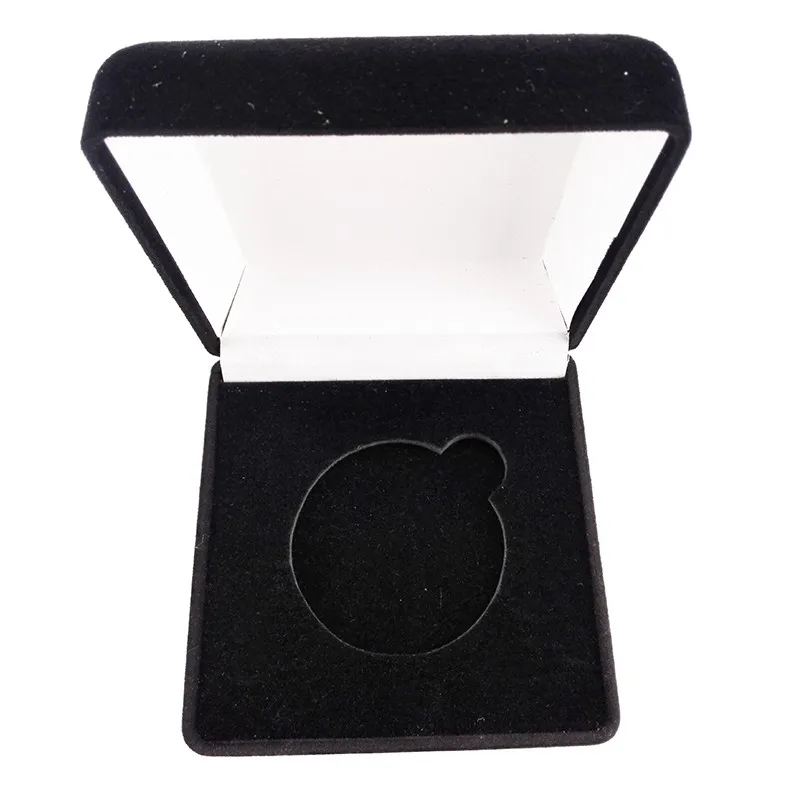 Velvet Box for Medal Cheap Factory Price Black Medal Box