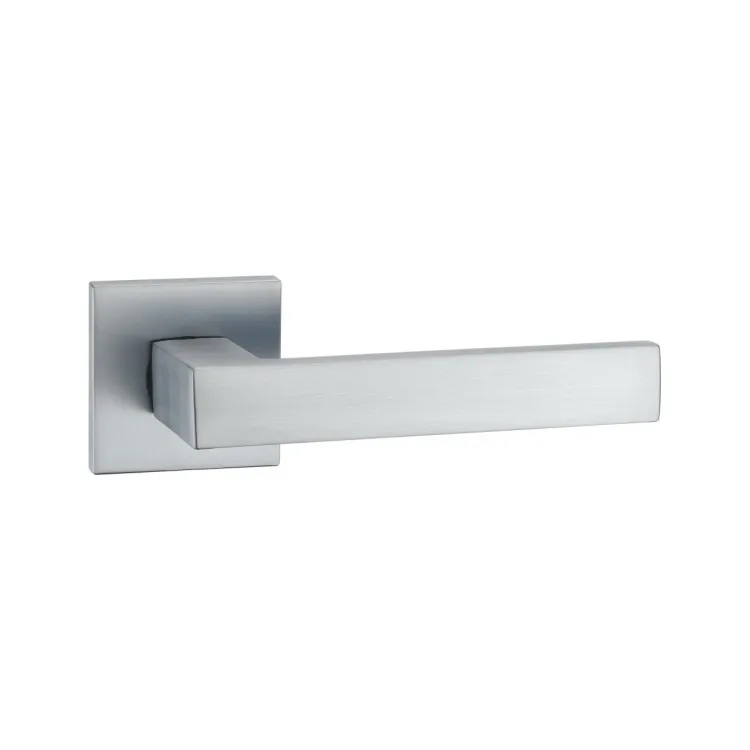 chrome external door handles