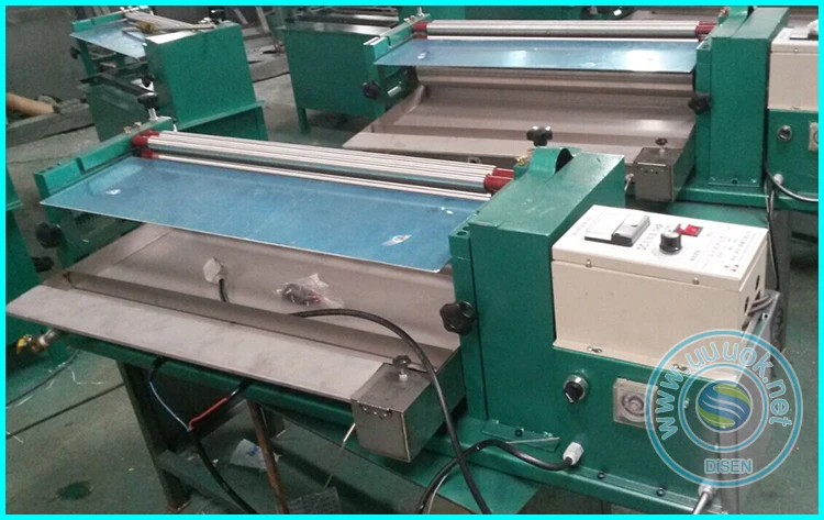 Desktop Adjustable Speed Manual Pve Fabric Shoes Leather Paper Bag Folding Edge Gluing Machine Price