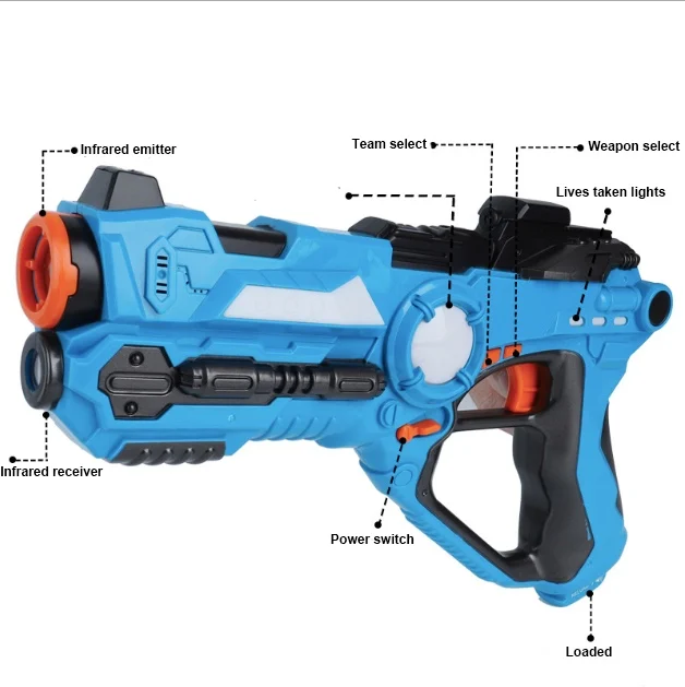 XYTOYS  New Arrived Infrared Battle Wheel Target Shooting Laser Tag Gun for Children