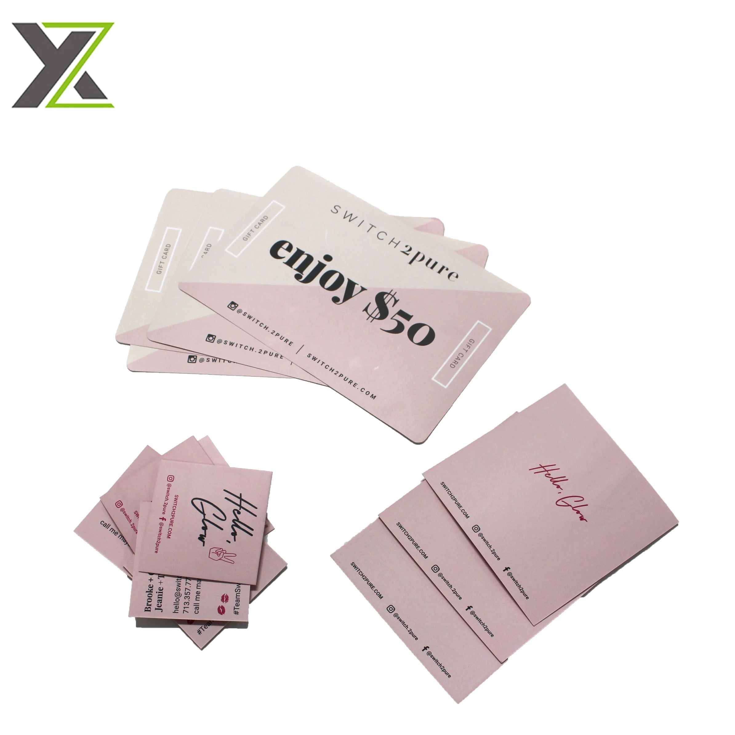 Индивидуальный дизайн косметический продукт для макияжа подарочный купон печать