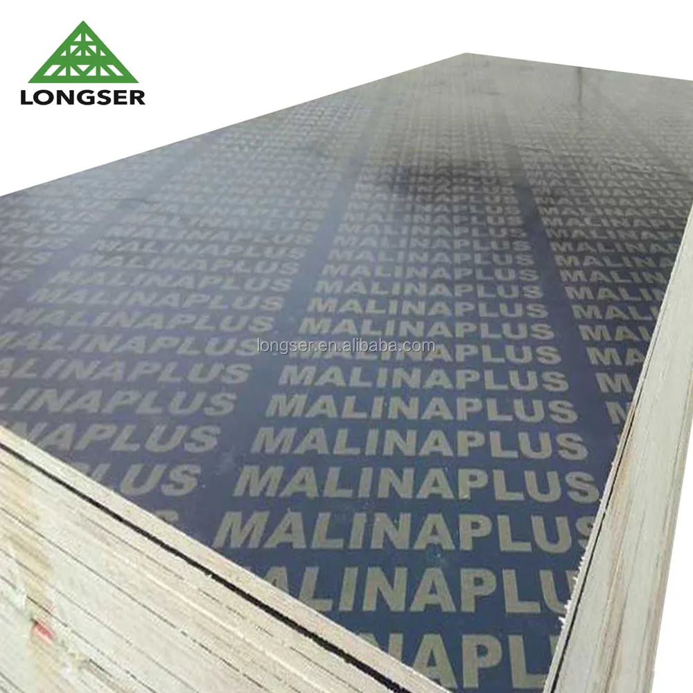 Phenolic Impregnated Paper Veneer Board Surface Material Film Faced Shuttering Plywood