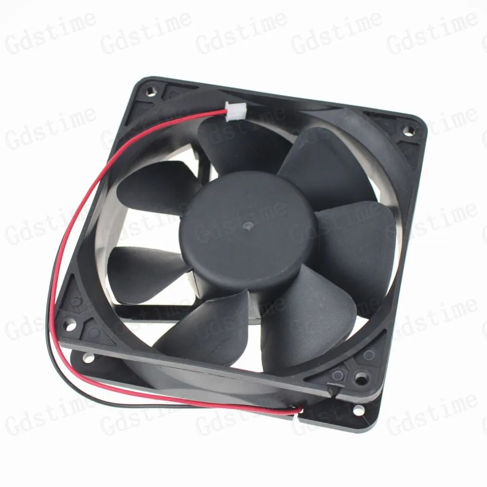 GDT 120x120x38MM 120mm PWM FG DC Control Exhaust Axial Fan UPS Power Fans Waterproof IP68