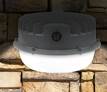 ETL DLC светодиодный алюминиевый защитный наружный фотоэлемент с датчиком От заката до рассвета