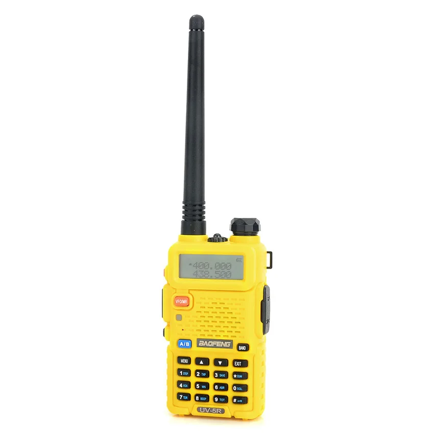 Na uv-5r baofeng радио de dos виас хам transceptor цвет: Amarillo