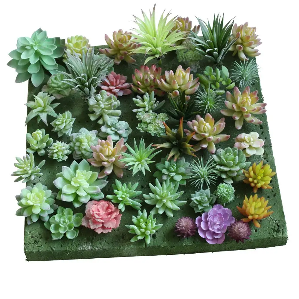 Single Low MOQ Faux Plant Artificial Succulents DIY Series for Indoor  Outdoor Home Arrangement Decor