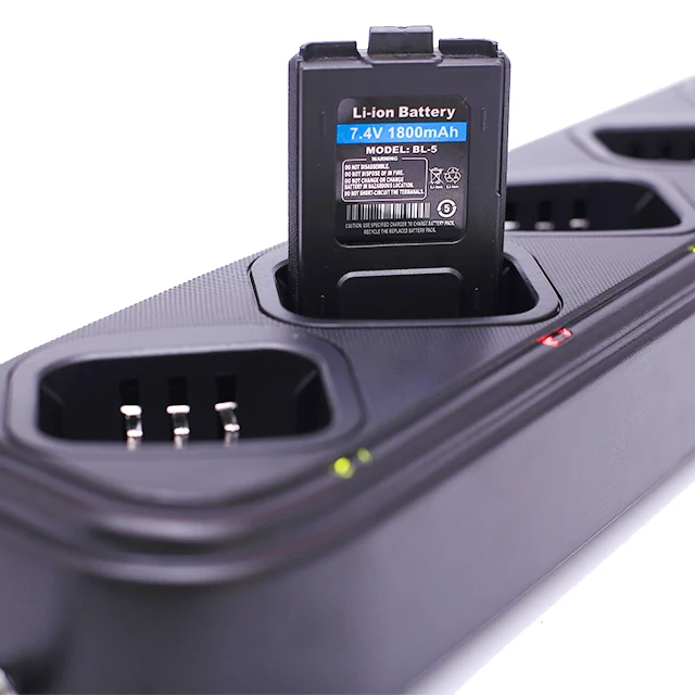 6ウェイマルチユニット充電器 双方向無線機ギャング充電器