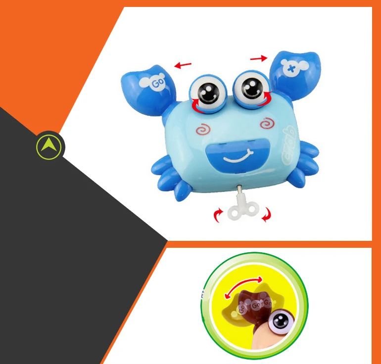 Оптовая продажа, Детские интересные заводские детали для игрушек-крабов, Прямая поставка с завода в Китае