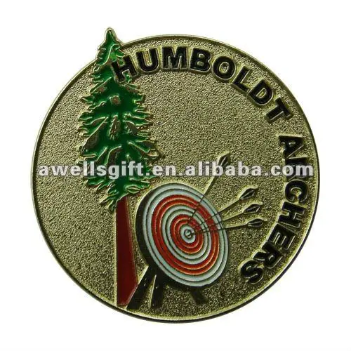 Biker Club Metal Coin For Jackets And Bags – Heavy-Duty Riding Club Coins By AWELLS With Anti-Tarnish Coating For Leather Gear Decoration