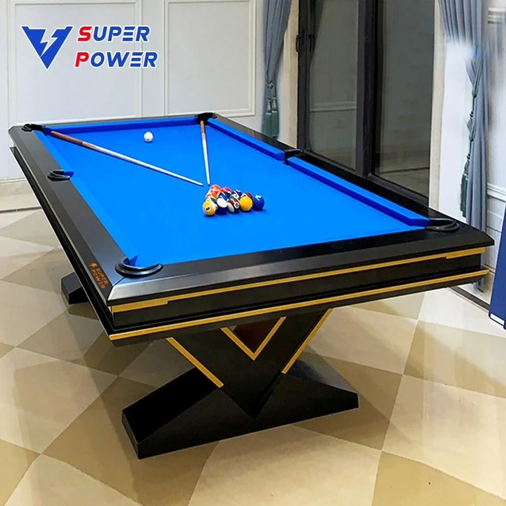 2022 Factory Wholesale Indoor Game Play Slate Modern Pool Table 7ft 8ft 9ft Home Use Billiard Table on Sale