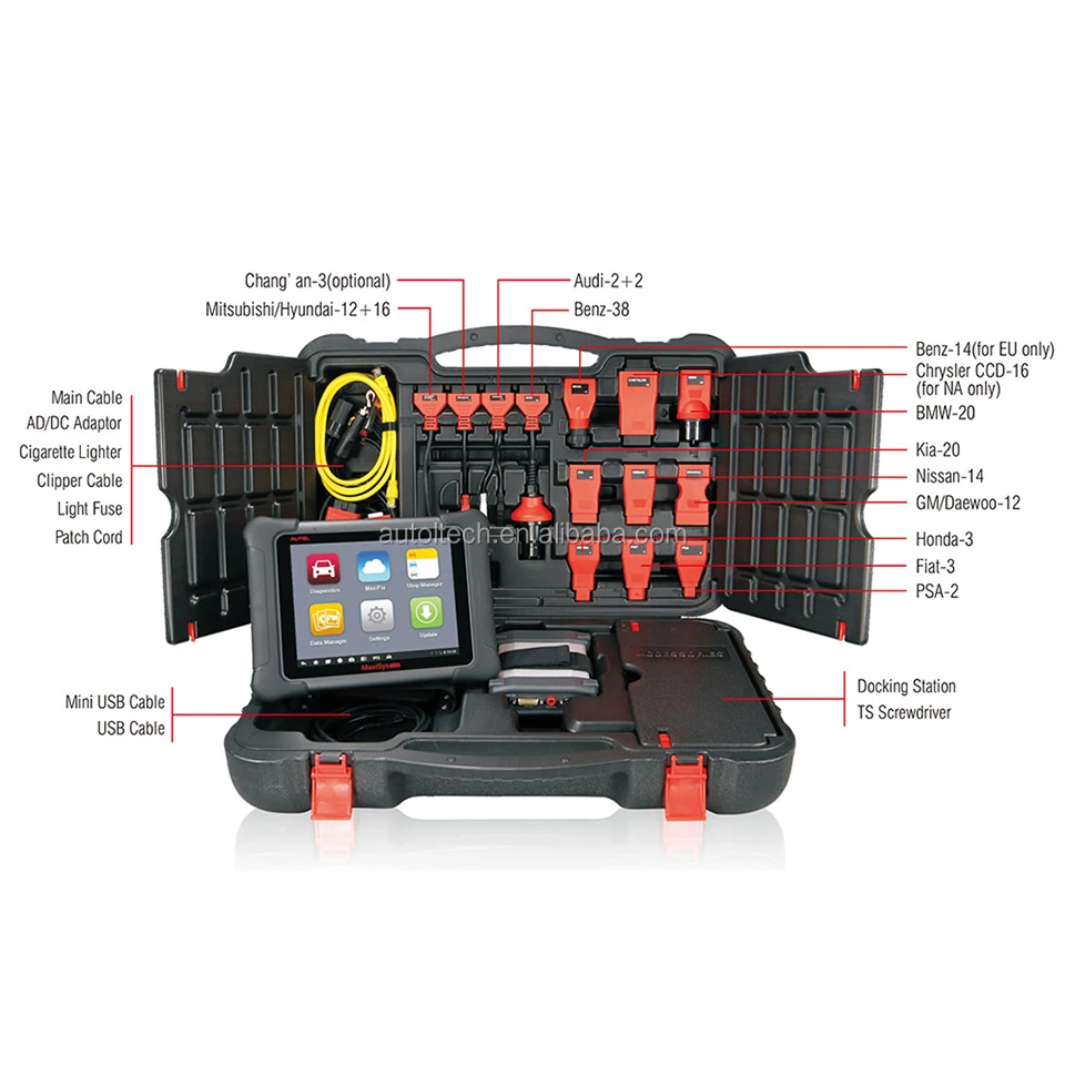 AUTEL MaxiSys Elite Diagnostic Tool With J2534 ECU Programming Device Better Than Diagnostic KTS 650