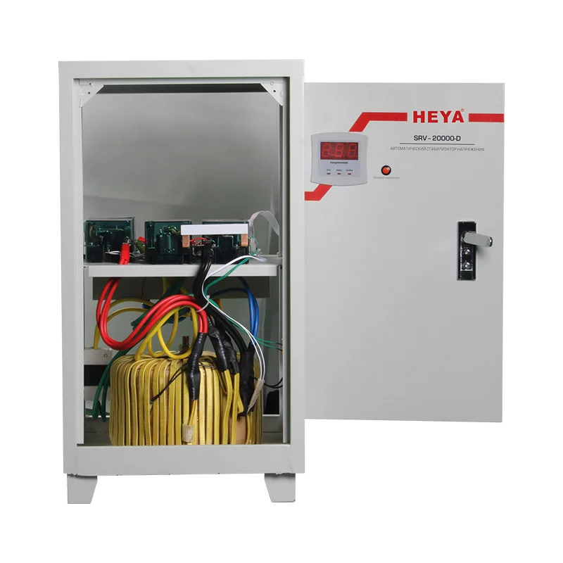 Spannungsregler 220V – 20000VA Hochleistungs-Stabilisator Mit LCD-Display, 120-270V Eingang, Für Klimaanlagen & Haushaltsgeräte