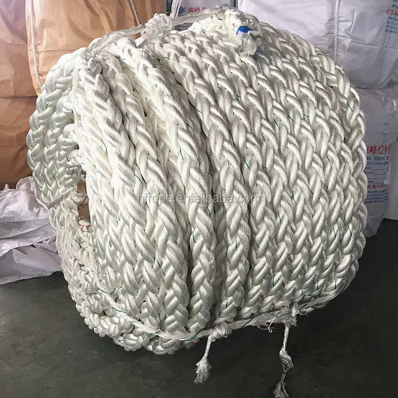 96mm 8 Strand Polypropylene Dan Line Mooring Rope Boat Trailer for Anchor 20-Year Marine Rope Factory Other Marine Supplies